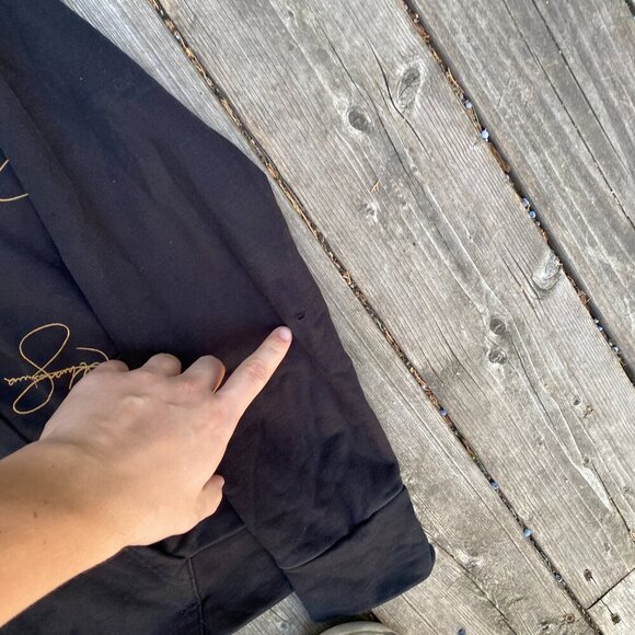 Men's Black Hugo Boss X Ajbxng Relaxed-fit Hoodie Anthony Joshua Boxing AJ - Picture 7 of 9